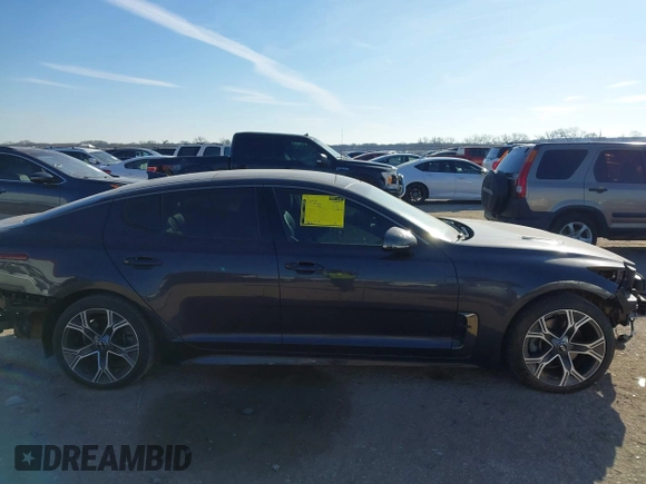 2021 Kia Stinger GT-Line with VIN KNAE15LA3M6088482, listed as a IAAI auction lot 41591887 with 64,381 mi miles and . Bid and sale history available at DreamBid. Image 13.