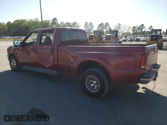 2001 Ford F-350 with VIN 1FTWW32S31EB87313, listed as a Copart auction lot 52333845 with 117,293 mi miles and Salvage title. Bid and sale history available at DreamBid. Image 2.