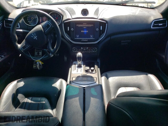 2016 Maserati Ghibli z VIN ZAM57XSA8G1166993, wystawiony jako Copart lot #51677735 z przebiegiem 58 215 mil mil oraz Tytuł czysty. Historia ofert i sprzedaży dostępna na DreamBid. Obrazek 8.