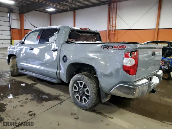 2021 Toyota Tundra 4WD SR5 with VIN 5TFDY5F16MX968852, listed as a Copart auction lot 81842804 with 0 mi miles and Salvage Title. Bid and sale history available at carsss.com. Image 2.