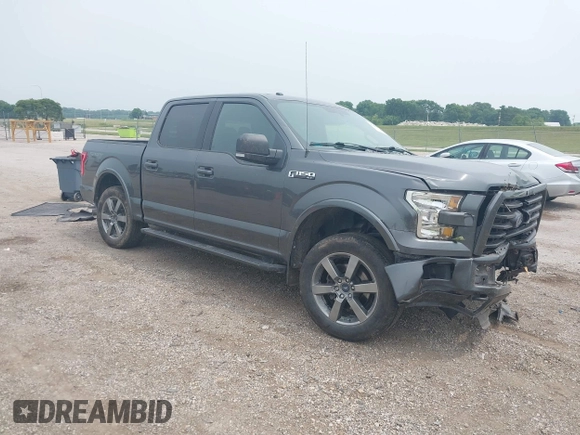 2016 Ford F-150 XLT z VIN 1FTEW1EF3GFC20442, wystawiony jako IAAI lot #42487187 z przebiegiem 150 819 mil mil oraz . Historia ofert i sprzedaży dostępna na DreamBid. Obrazek 1.