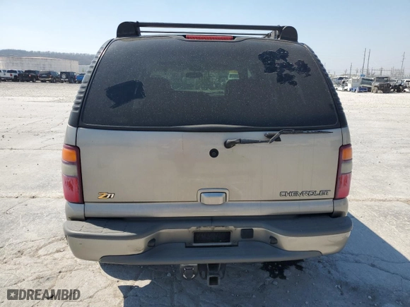 2003 Chevrolet Tahoe Z71 with VIN 1GNEK13Z23R273898, listed as a Copart auction lot 50772125 with 258,025 mi miles and Salvage Title. Bid and sale history available at carsss.com. Image 6.