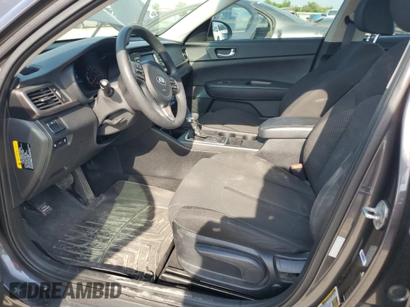 2016 Kia Optima LX with VIN KNAGT4L37G5107687, listed as a Copart auction lot 60239765 with 187,410 mi miles and Salvage title. Bid and sale history available at DreamBid. Image 7.