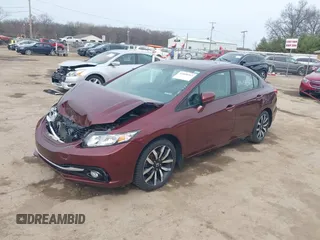 2014 Honda Civic Sedan EX-L with VIN 19XFB2F92EE056896, listed as a IAAI auction lot 41808362 with 88,714 mi miles. Bid and sale history available at carsss.com. Image 17.