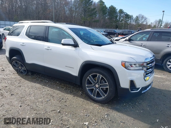 2020 GMC Acadia SLT with VIN 1GKKNMLSXLZ139314, listed as a IAAI auction lot 41573802 with 39,343 mi miles and . Bid and sale history available at DreamBid. Image 1.