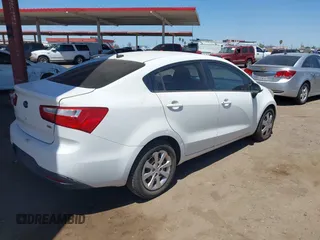 2013 Kia Rio LX with VIN KNADM4A32D6211593, listed as a IAAI auction lot 42142098 with 224,858 mi miles and . Bid and sale history available at DreamBid. Image 4.