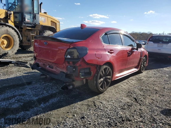 2017 Subaru WRX Limited with VIN JF1VA1N69H8813720, listed as a Copart auction lot 80769114 with 124,670 mi miles and Salvage Title. Bid and sale history available at carsss.com. Image 3.