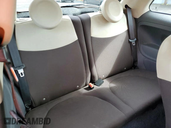 2013 FIAT 500 Pop with VIN 3C3CFFAR2DT649212, listed as a Copart auction lot 57527625 with 156,251 mi miles and Salvage title. Bid and sale history available at DreamBid. Image 10.