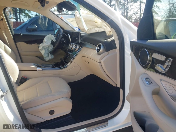 2021 Mercedes-Benz GLC with VIN W1N0G8DB7MF919902, listed as a IAAI auction lot 41577694 with 36,790 mi miles. Bid and sale history available at carsss.com. Image 5.