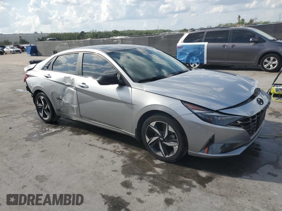 2023 Hyundai Elantra Limited z VIN 5NPLP4AGXPH089813, wystawiony jako Copart lot #51537065 z przebiegiem 95 270 mil mil oraz Nie do naprawy • Non repairable. Historia ofert i sprzedaży dostępna na DreamBid. Obrazek 4.