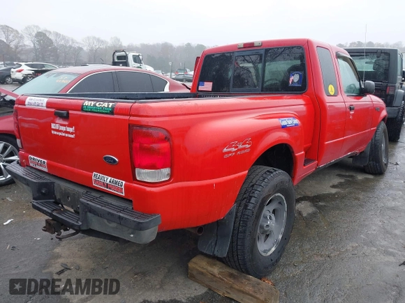 2000 Ford Ranger XLT with VIN 1FTZR15X8YTA05773, listed as a IAAI auction lot 41101493 with 189,062 mi miles and . Bid and sale history available at DreamBid. Image 4.