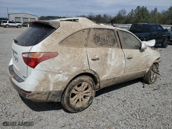 2012 Hyundai Veracruz Limited with VIN KM8NU4CC6CU194033, listed as a Copart auction lot 49903075 with 0 mi miles and Salvage Title. Bid and sale history available at carsss.com. Image 3.
