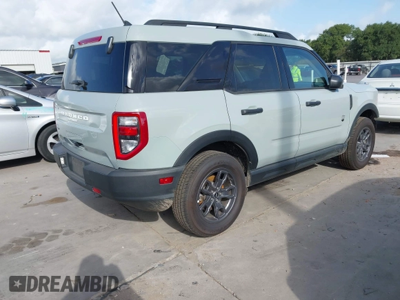 2024 Ford Bronco Sport Big Bend with VIN 3FMCR9B65RRE85768, listed as a IAAI auction lot 42521881 with 39,845 mi miles and . Bid and sale history available at DreamBid. Image 4.