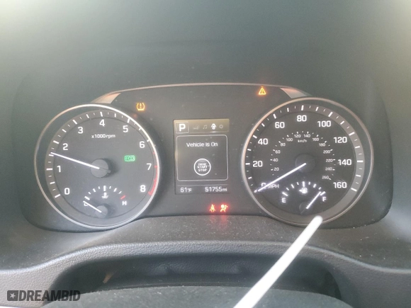 2018 Hyundai Elantra Value Edition with VIN KMHD84LF1JU478418, listed as a Copart auction lot 80334804 with 51,755 mi miles and Salvage Title. Bid and sale history available at carsss.com. Image 9.