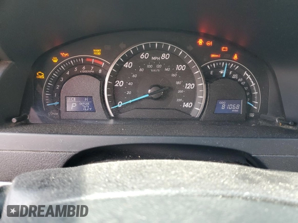 2014 Toyota Camry L with VIN 4T1BF1FK1EU443243, listed as a Copart auction lot 57177505 with 81,068 mi miles and Salvage Title. Bid and sale history available at DreamBid. Image 9.