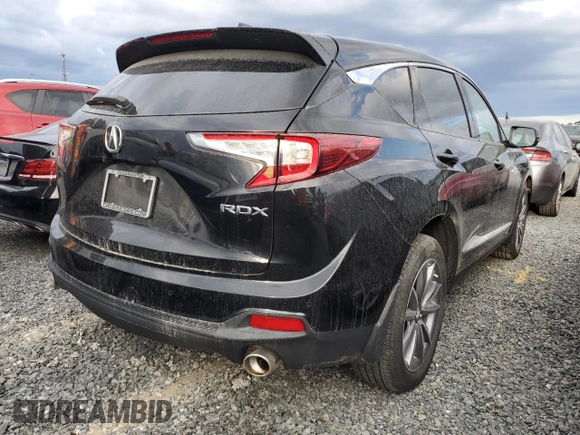 2019 Acura RDX w/Technology Pkg with VIN 5J8TC1H50KL014185, listed as a Copart auction lot 73846634 with 16,779 mi miles and Salvage Title. Bid and sale history available at carsss.com. Image 3.