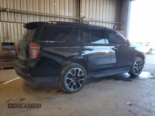 2022 Chevrolet Tahoe RST z VIN 1GNSCRKD5NR181319, wystawiony jako Copart lot #80559434 z przebiegiem 54 169 mil mil oraz Szkoda całkowita • Salvage title. Historia ofert i sprzedaży dostępna na DreamBid. Obrazek 3.