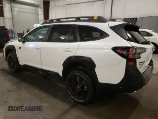 2025 Subaru Outback Wilderness with VIN 4S4BTGUD6S3122025, listed as a Copart auction lot 85051744 with 4,083 mi miles and Salvage Title. Bid and sale history available at carsss.com. Image 2.