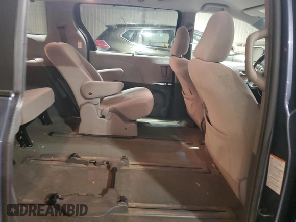 2016 Toyota Sienna LE with VIN 5TDJK3DC1GS130722, listed as a Copart auction lot 80244024 with 129,602 mi miles and Salvage Title. Bid and sale history available at carsss.com. Image 11.