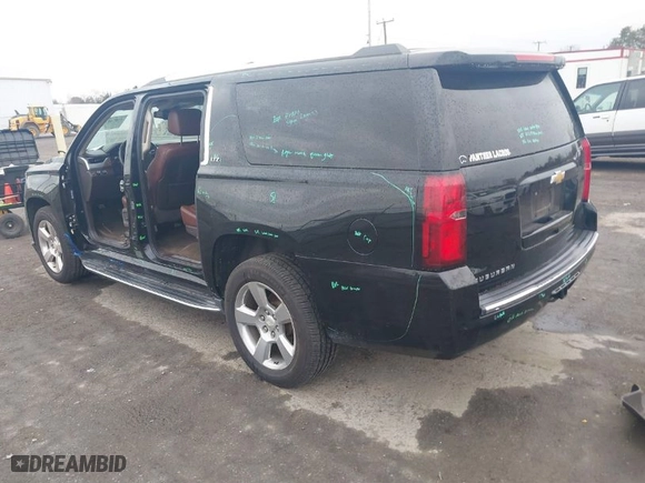 2016 Chevrolet Suburban LTZ with VIN 1GNSKJKC5GR461496, listed as a IAAI auction lot 41854874 with NaN miles. Bid and sale history available at carsss.com. Image 3.