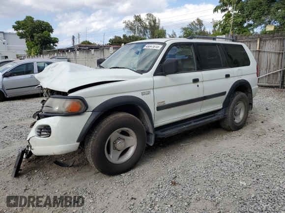 2001 Mitsubishi Montero ES z VIN JA4LS21H21P033625, wystawiony jako Copart lot #49041615 z przebiegiem 119 433 mil mil oraz Szkoda całkowita • Salvage title. Historia ofert i sprzedaży dostępna na DreamBid. Obrazek 1.