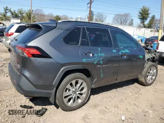 2023 Toyota RAV4 XLE Premium with VIN 2T3A1RFV5PC359487, listed as a Copart auction lot 48364335 with 26,714 mi miles and Salvage Title. Bid and sale history available at carsss.com. Image 3.