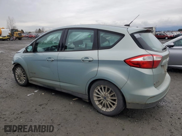 2014 Ford C-Max SE with VIN 1FADP5AU7EL510403, listed as a Copart auction lot 43483715 with 138,302 mi miles and Salvage Title. Bid and sale history available at carsss.com. Image 2.