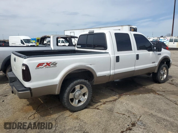2006 Ford F-250 XL with VIN 1FTSW21P16EC83843, listed as a Copart auction lot 51687355 with 209,950 mi miles and Clean title. Bid and sale history available at DreamBid. Image 3.
