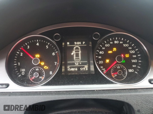 2013 Volkswagen CC Lux с VIN WVWRN7AN6DE547892, выставлен на аукционе Copart как лот 82385034 с пробегом 154 816 миль миль и Списание • Salvage title. История ставок и продаж доступна на DreamBid. Изображение 9.