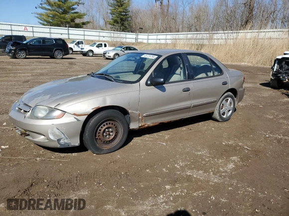 2004 Chevrolet Cavalier LS with VIN 1G1JF52F947146405, listed as a Copart auction lot 66150584 with 63,545 mi miles and Clean Title. Bid and sale history available at carsss.com. Image 1.