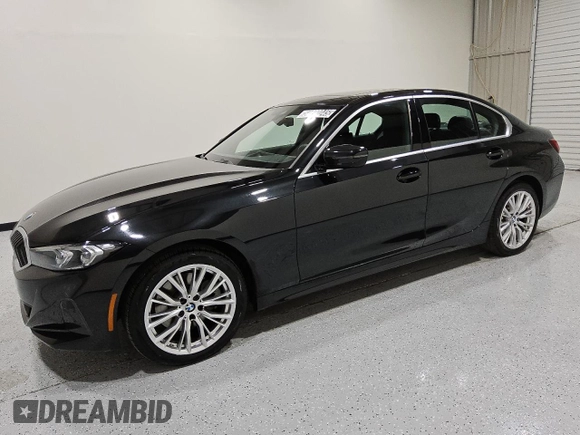 2024 BMW 3 Series 330i xDrive with VIN 3MW89FF00R8E67499, listed as a Copart auction lot 54630045 with 23,935 mi miles and Clean Title. Bid and sale history available at carsss.com. Image 1.