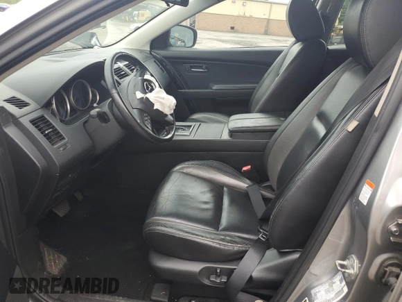 2010 Mazda CX-9 Touring with VIN JM3TB3MV9A0228652, listed as a Copart auction lot 61540585 with Not provided miles and Salvage title. Bid and sale history available at DreamBid. Image 7.