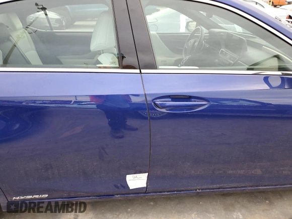 2022 Lexus ES 300h F Sport with VIN 58AGA1C12NU017408, listed as a Copart auction lot 74771444 with 11,885 mi miles and Salvage title. Bid and sale history available at DreamBid. Image 12.
