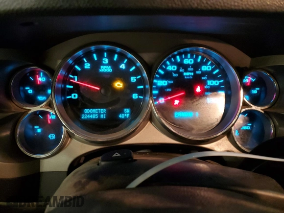 2013 Chevrolet Silverado 3500HD SRW LT with VIN 1GC4K0CG7DF138352, listed as a Copart auction lot 84374374 with 224,485 mi miles and Salvage Title. Bid and sale history available at carsss.com. Image 9.