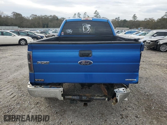 2013 Ford F-150 XL with VIN 1FTFW1EF5DFD05962, listed as a Copart auction lot 83322844 with 127,871 mi miles and Salvage Title. Bid and sale history available at DreamBid. Image 6.