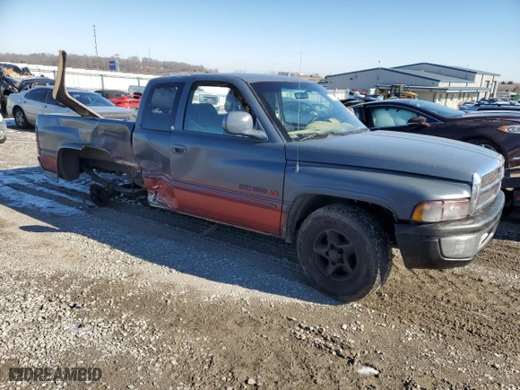1998 Dodge Ram 1500 with VIN 3B7HC12Y8WM266634, listed as a Copart auction lot 88629685 with 0 mi miles and Salvage Title. Bid and sale history available at carsss.com. Image 4.