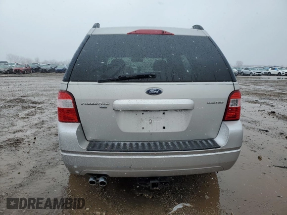 2006 Ford Freestyle Limited z VIN 1FMZK06126GA49956, wystawiony jako Copart lot #47589445 z przebiegiem 165 185 mil mil oraz Szkody całkowita. Historia ofert i sprzedaży dostępna na DreamBid. Obrazek 6.