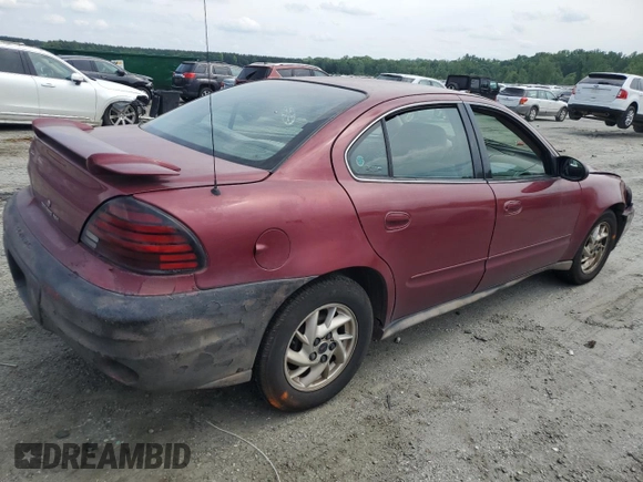 2004 Pontiac Grand Am SE z VIN 1G2NE52F34M596603, wystawiony jako Copart lot #57088665 z przebiegiem 213 295 mil mil oraz Szkoda całkowita • Salvage title. Historia ofert i sprzedaży dostępna na DreamBid. Obrazek 3.