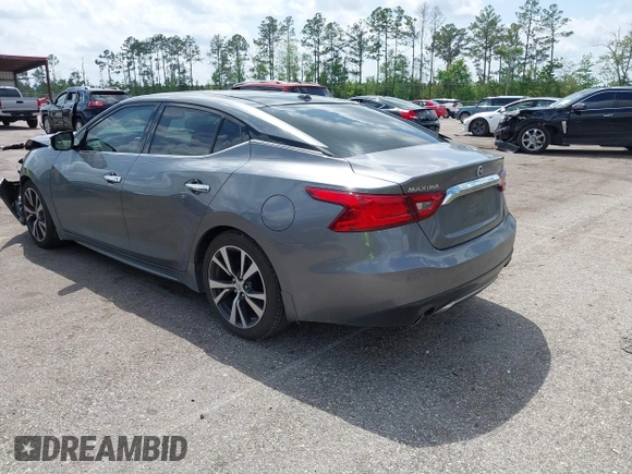 2017 Nissan Maxima S with VIN 1N4AA6AP6HC430163, listed as a IAAI auction lot 41935320 with 64,431 mi miles and . Bid and sale history available at DreamBid. Image 3.