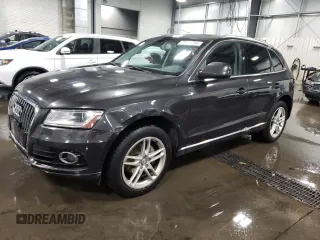 2014 Audi Q5 Premium Plus with VIN WA1LFAFP6EA073469, listed as a Copart auction lot 75716764 with 147,802 mi miles and Salvage Title. Bid and sale history available at carsss.com. Image 1.