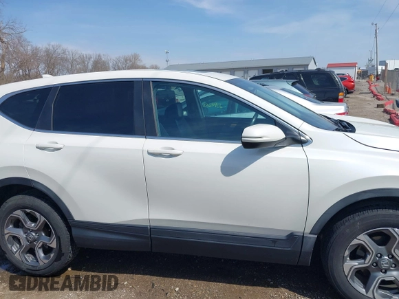 2017 Honda CR-V EX-L with VIN 5J6RW2H89HL049908, listed as a IAAI auction lot 41904797 with 89,365 mi miles and . Bid and sale history available at carsss.com. Image 13.