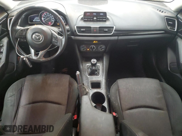 2014 Mazda 3 i Touring with VIN JM1BM1V78E1182007, listed as a Copart auction lot 53374065 with 210,686 mi miles and Salvage Title. Bid and sale history available at DreamBid. Image 8.
