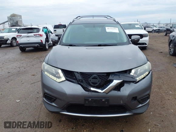 2014 Nissan Rogue S with VIN 5N1AT2MV2EC819333, listed as a IAAI auction lot 41722293 with 161,283 mi miles. Bid and sale history available at carsss.com. Image 13.