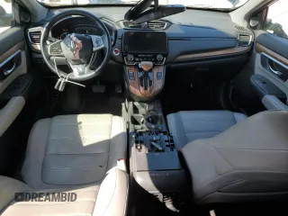 2017 Honda CR-V EX-L with VIN 5J6RW2H84HL018727, listed as a Copart auction lot 50523945 with 125,342 mi miles and Salvage Title. Bid and sale history available at DreamBid. Image 8.