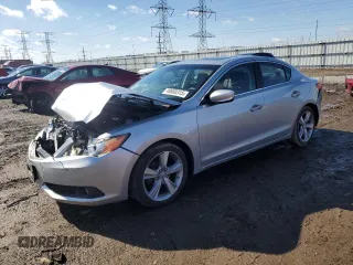 2013 Acura ILX Tech Pkg with VIN 19VDE1F77DE004999, listed as a Copart auction lot 46860315 with 80,701 mi miles and Salvage Title. Bid and sale history available at carsss.com. Image 1.