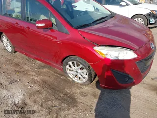 2013 Mazda Mazda5 Grand Touring with VIN JM1CW2DL1D0160213, listed as a IAAI auction lot 40787273 with 130,589 mi miles. Bid and sale history available at carsss.com. Image 6.