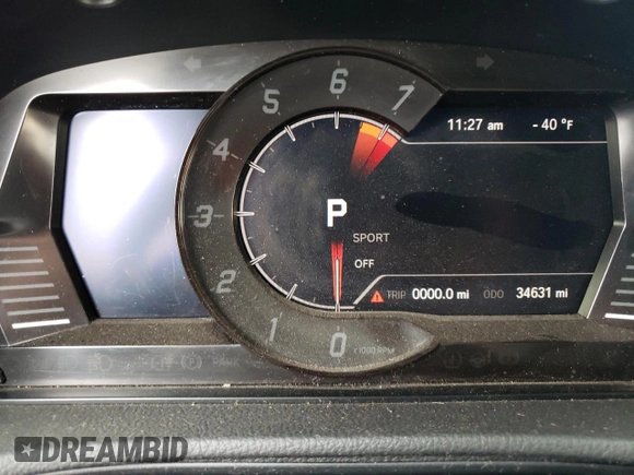 2021 Toyota GR Supra 3.0 with VIN WZ1DB0C03MW042934, listed as a Copart auction lot 45202914 with 34,631 mi miles and Salvage Title. Bid and sale history available at carsss.com. Image 9.