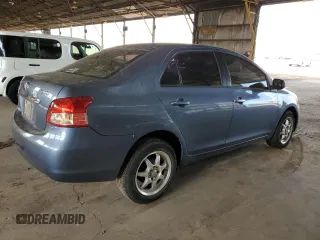 2008 Toyota Yaris with VIN JTDBT923581263652, listed as a Copart auction lot 53272385 with 214,883 mi miles and Salvage Title. Bid and sale history available at carsss.com. Image 3.