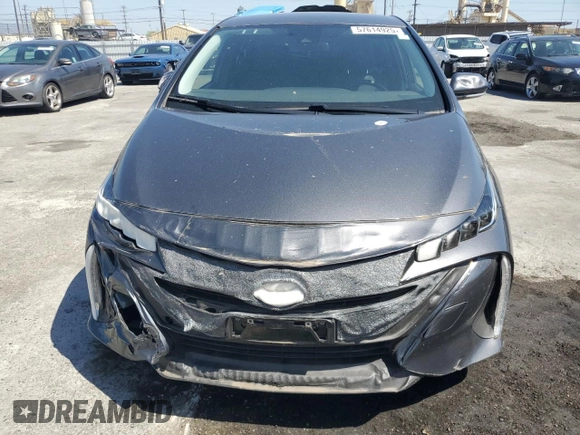 2021 Toyota Prius LE with VIN JTDKAMFPXM3174423, listed as a Copart auction lot 57614925 with Not provided miles and Non repairable. Bid and sale history available at DreamBid. Image 5.