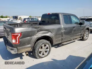 2017 Ford F-150 XL with VIN 1FTEX1CP9HKC59876, listed as a Copart auction lot 52793685 with 58,728 mi miles and Salvage Title. Bid and sale history available at carsss.com. Image 3.